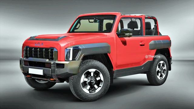 ▲기아 타스글러 예상도(사진=유튜브 'Theottle')