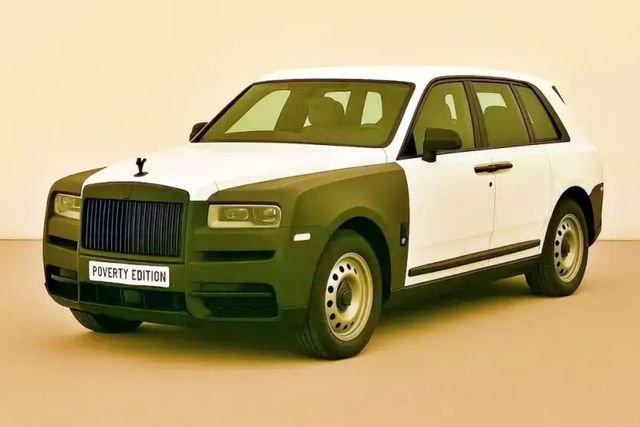 ▲깡통 트림으로 둔갑한 롤스로이스 컬리넌(사진=인스타그램 'a1_garage')