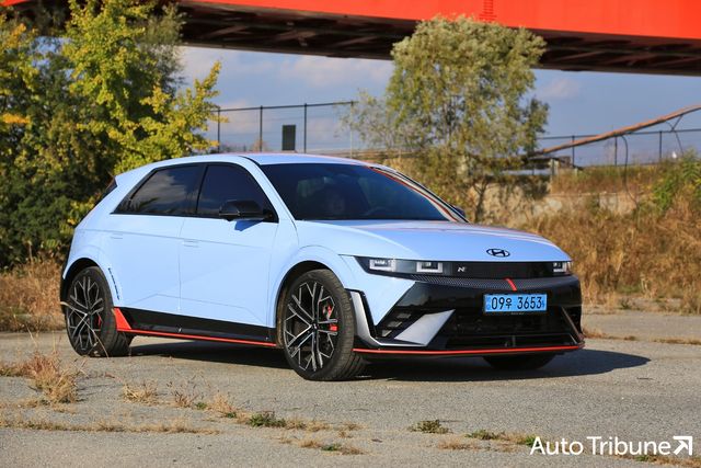 ▲참고사진, 현대 아이오닉 5 N(사진=오토트리뷴 DB)