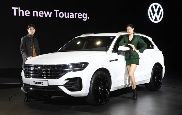 전국 폭스바겐 전시장에서 시승 가능한 투아렉/사진=폭스바겐