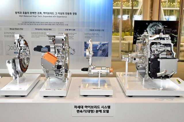 ▲차세대 하이브리드 시스템 구조(사진=현대차그룹)