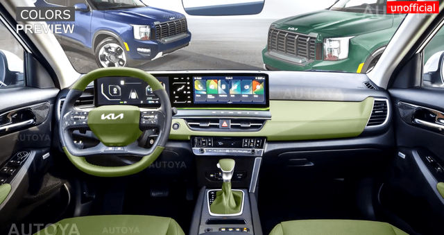 ▲기아 신형 셀토스 예상도(사진=유튜브'AutoYa INTERIOR')