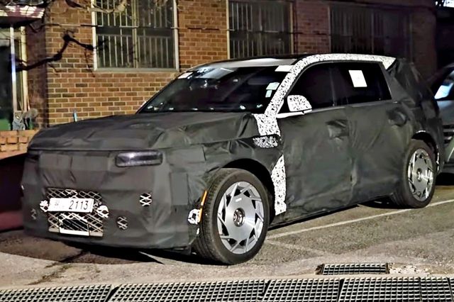 ▲제네시스 GV90 테스트카(사진=유튜브 'SG')