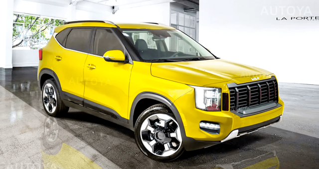 ▲기아 신형 셀토스 예상도(사진=유튜브'AutoYa INTERIOR')