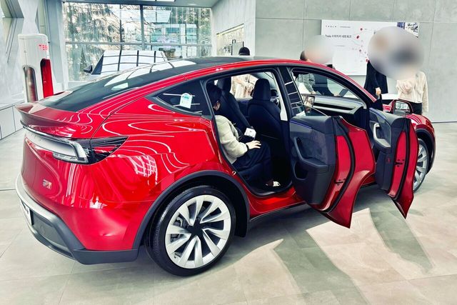 ▲참고사진, 테슬라 신형 모델 Y(사진=다모앙)