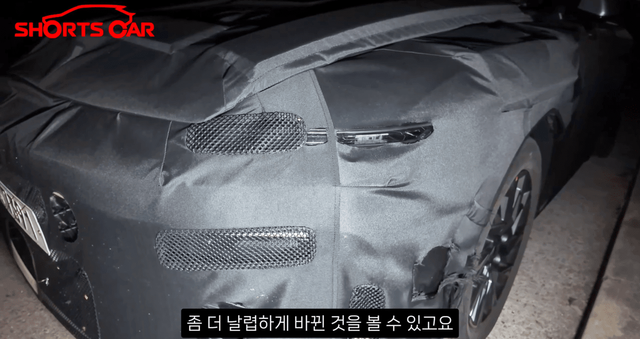 현대 신형 그랜저 스파이샷/사진=유튜브'숏카 SHORTS CAR'