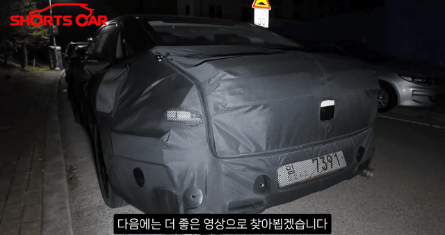현대 신형 그랜저 스파이샷/사진=유튜브'숏카 SHORTS CAR'