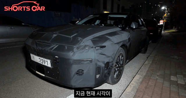 현대 신형 그랜저 스파이샷/사진=유튜브'숏카 SHORTS CAR'