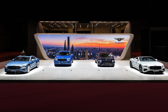 오토 상하이 2025 벤틀리 부스/사진=벤틀리모터스코리아