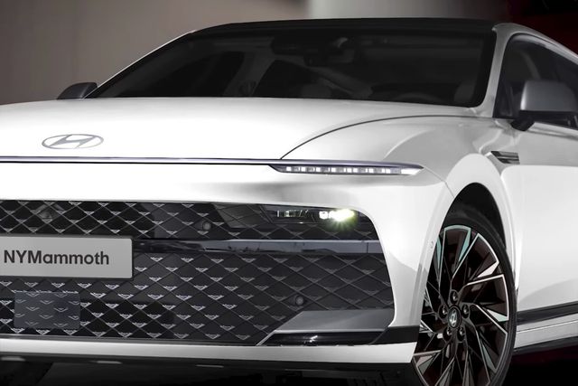 그랜저 부분변경 예상도 /사진=유튜브채널 '뉴욕맘모스'