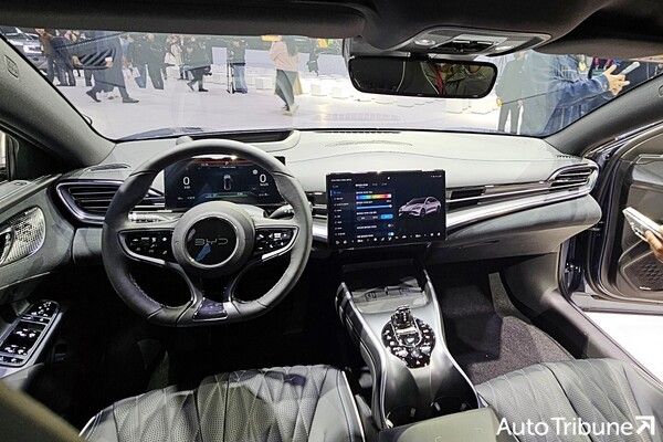 ▲2025 서울모빌리티쇼에 등장한 BYD 씰 (사진=오토트리뷴)