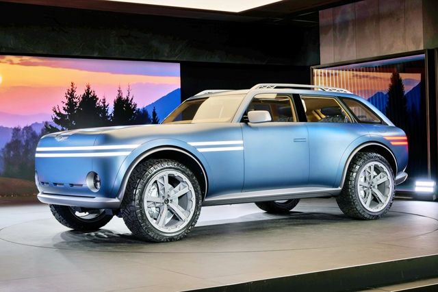 2025 뉴욕 오토쇼 사전 행사에 전시된 X 그란 이퀘이터 콘셉트 /사진=제네시스