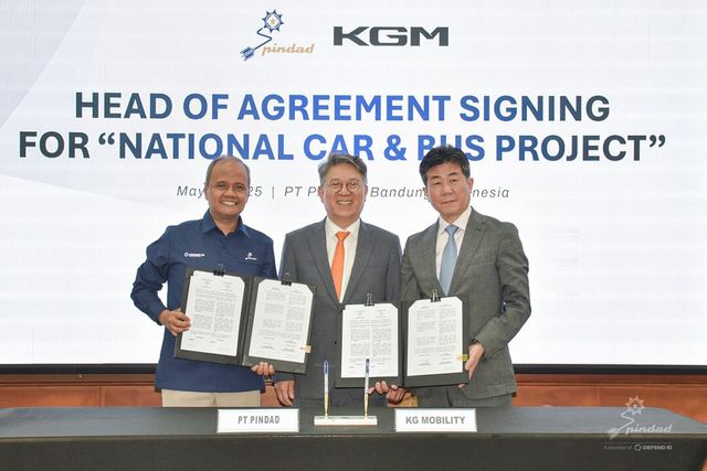 KG 모빌리티와 핀다드 주요 조건 합의서 체결/사진=KGM