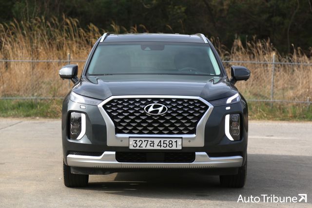 중고차 수출 시장에서 인기가 폭발적인 1세대 팰리세이드 /사진=양봉수 기자