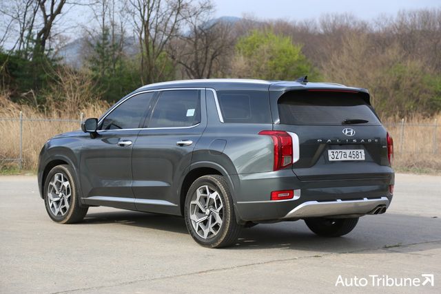 중고차 수출 시장에서 인기가 폭발적인 1세대 팰리세이드 /사진=양봉수 기자