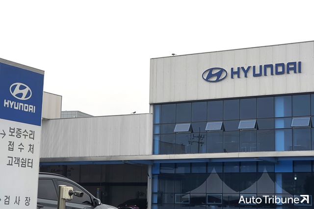 현대자동차 공식 서비스센터 블루핸즈/사진=양봉수 기자