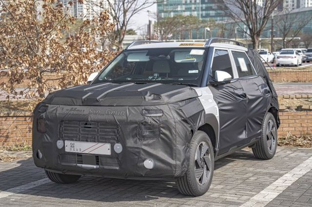 현대 차세대 베뉴 스파이샷 /사진=인스타그램 'laffey_sin_geun'