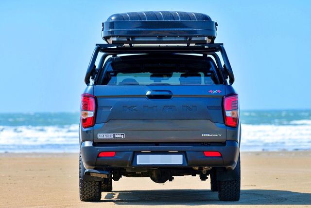 무쏘 칸 역시 최대적재량 표기가 붙어있다. /사진=KGM