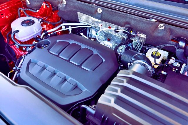 아틀라스에 탑재된 2.0리터 가솔린 터보 엔진 /사진=폭스바겐