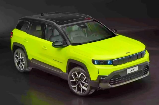 지프 신형 컴패스 유출 사진 /사진=Carscoops