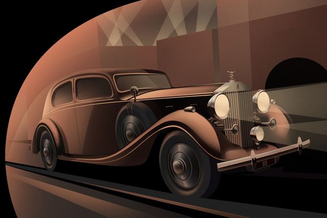 롤스로이스 팬텀 100주년 기념 아트워크/사진=롤스로이스모터카