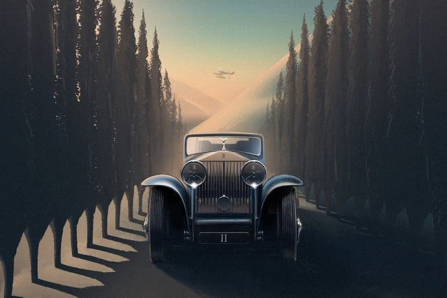 롤스로이스 팬텀 100주년 기념 아트워크/사진=롤스로이스모터카