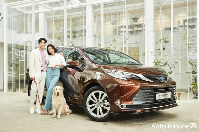▲토요타 시에나(사진=한국토요타자동차)