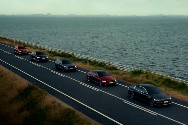 제네시스 라인업/사진=제네시스