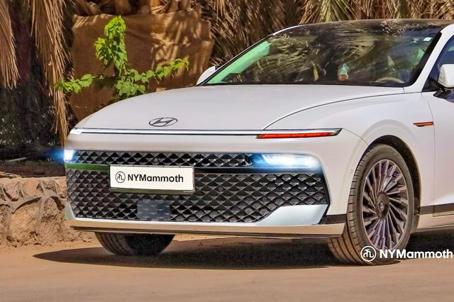 현대 그랜저 부분 변경 모델 예상도 /사진=유튜브 '뉴욕맘모스'