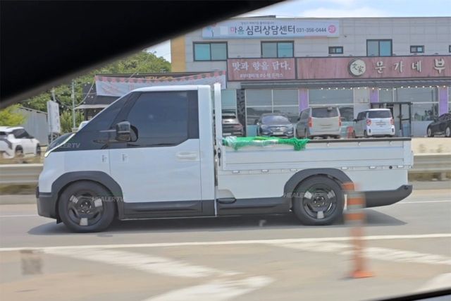 기아 PV5 오픈베드 테스트카/사진=유튜브 힐러 Healer TV