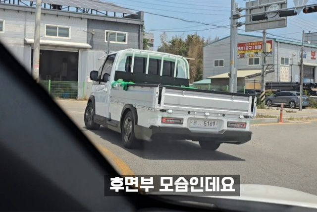 기아 PV5 오픈베드 테스트카/사진=유튜브 힐러 Healer TV