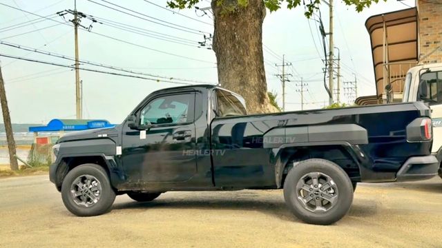 기아 타스만 싱글캡 스파이샷 /사진=유튜브 '힐러 Healer TV'