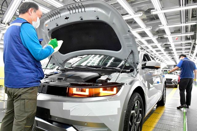 참고사진, 현대자동차 생산라인 /사진=현대차