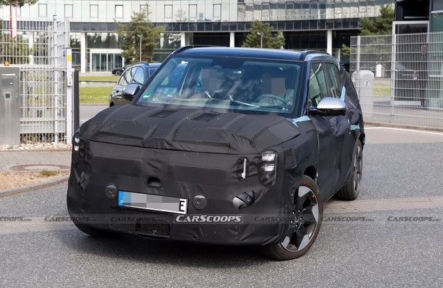 기아 EV2 스파이샷/사진=Carscoops