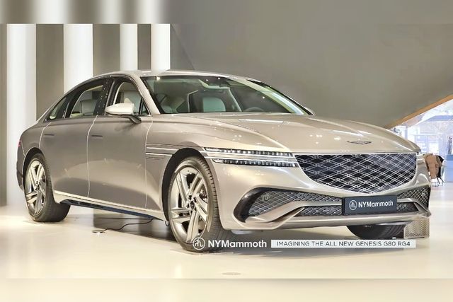 제네시스 차세대 G80 상상도 /사진=유튜브 '뉴욕맘모스'