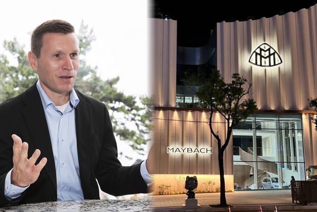 마티아스 바이틀 메르세데스-벤츠 코리아 사장 /사진=메르세데스-벤츠 코리아, 인스타그램 '도산킴'