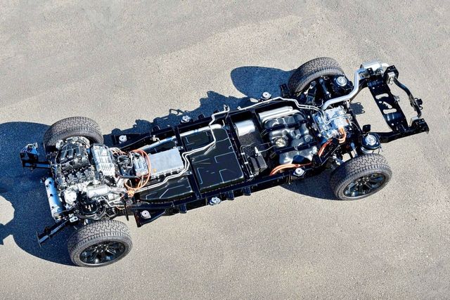 램 1500 기반 EREV인 '램차저' 파워트레인 /사진=스텔란티스