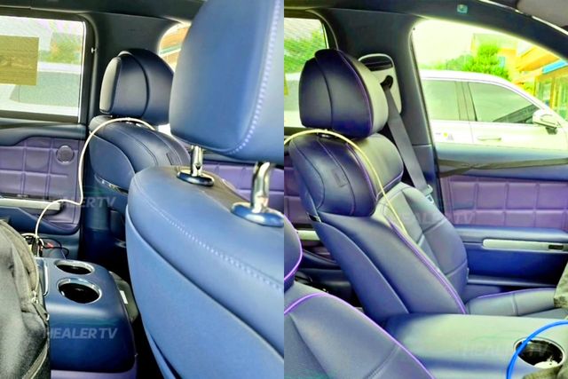 제네시스 GV90 실내 스파이샷 /사진=유튜브 '힐러 Healer TV'