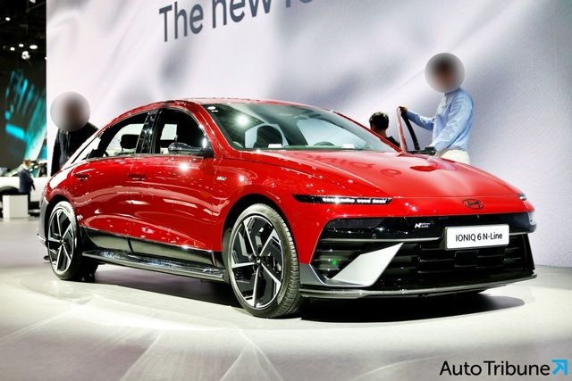 현대 신형 아이오닉 6 N-라인 /사진=김동민 기자