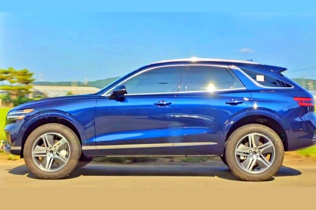 제네시스 X 그란 이퀘이터 콘셉트 기반 테스트뮬 스파이샷 /사진=유튜브 '힐러 Healer TV'