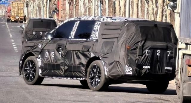 샤오미 YU9 테스트카 스파이샷 /사진=CarNewsChina