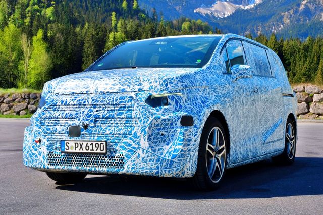 VLE 테스트뮬 /사진=메르세데스-벤츠