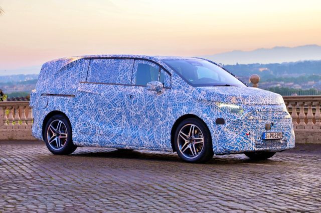 VLE 테스트뮬 /사진=메르세데스-벤츠