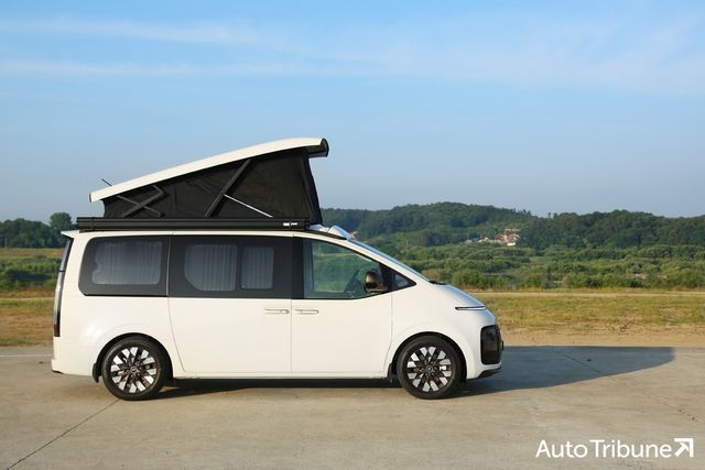 스타리아 캠핑카 /사진=양봉수 기자