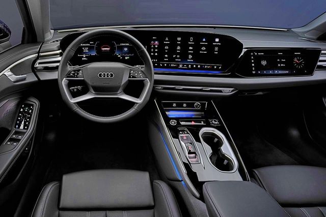 A6 실내/사진=아우디