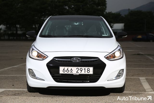 ▲현대 엑센트 (사진=양봉수 기자)