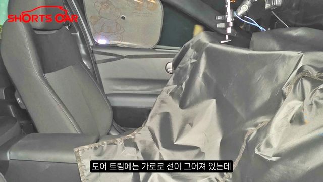 현대 신형 아반떼 스파이샷 /사진=유튜브 '숏카 SHORTS CAR'