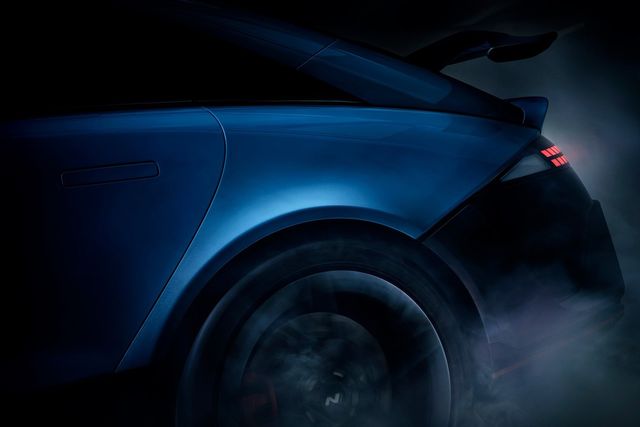 아이오닉 6 N 티저 이미지/사진=현대자동차