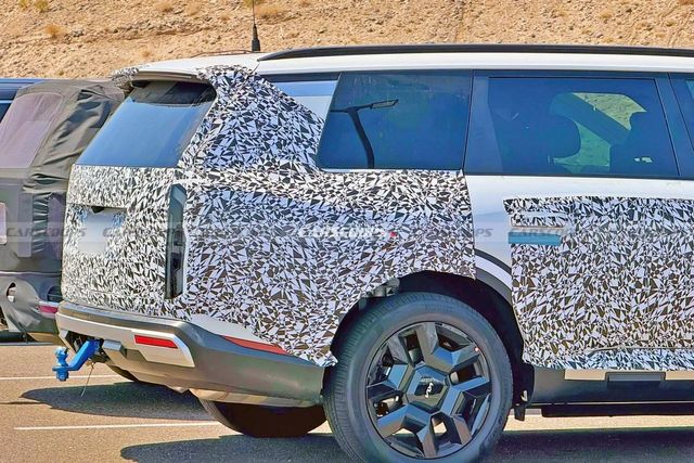 기아 신형 텔루라이드 스파이샷 /사진=Carscoops