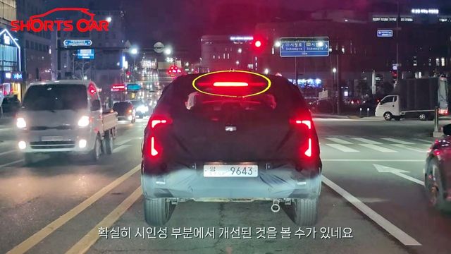 기아 신형 셀토스 테스트카 /사진=유튜브 ‘숏카 SHORTS CAR'